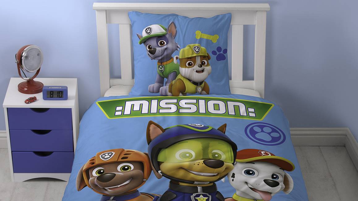 Paw Patrol dekbedovertrek