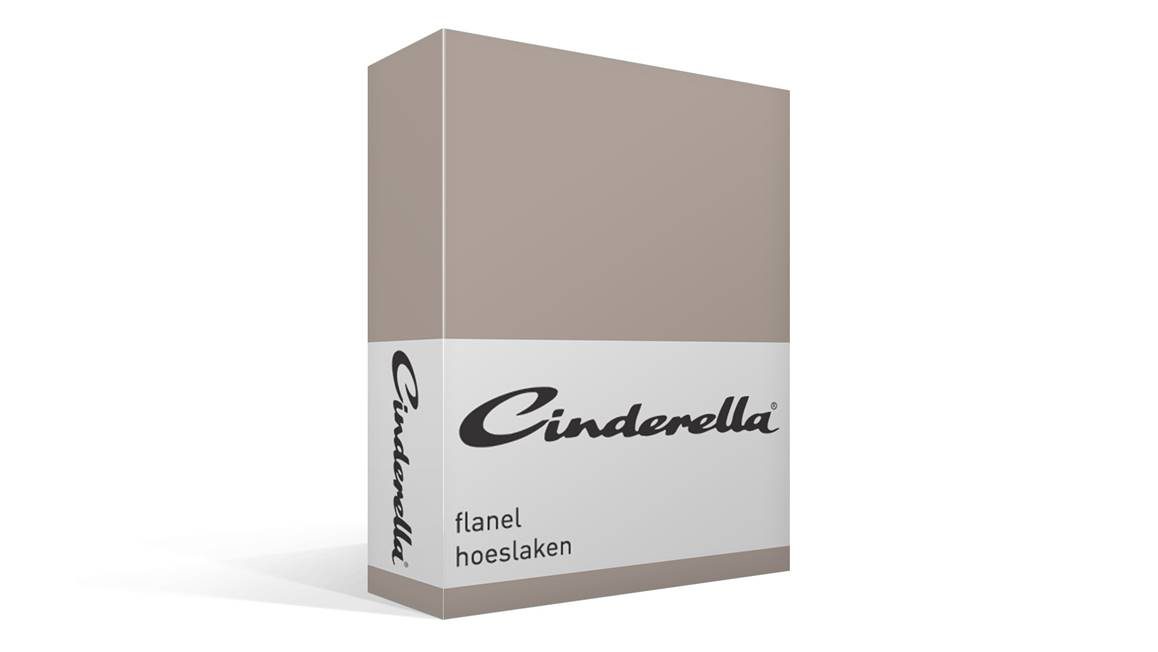 Cinderella flanel hoeslaken