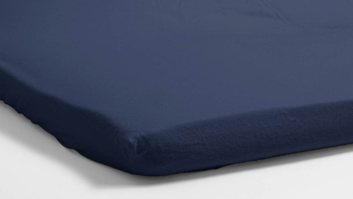 Snoozing flanel topper hoeslaken