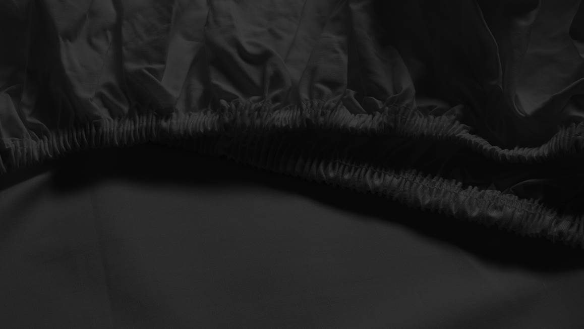 Snoozing percale katoen topper hoeslaken