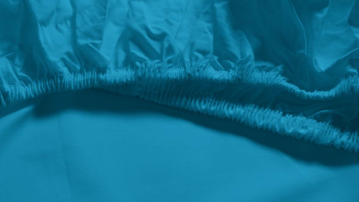 Snoozing percale katoen hoeslaken