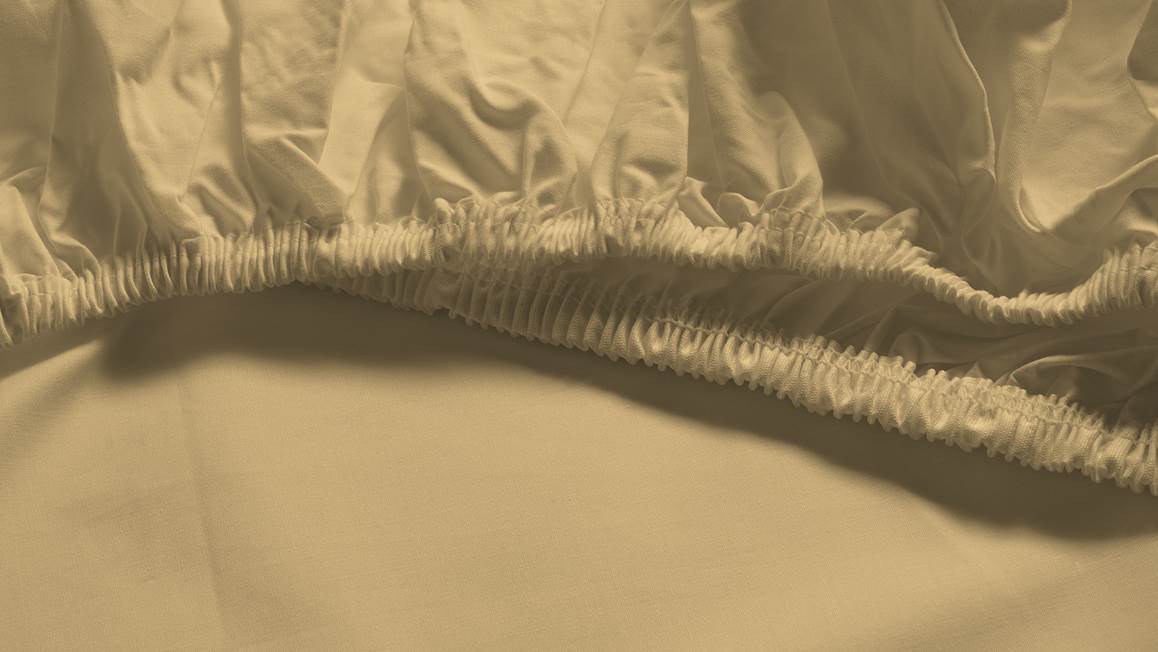 Snoozing percale katoen hoeslaken