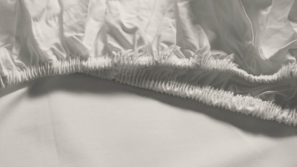 Snoozing percale katoen hoeslaken