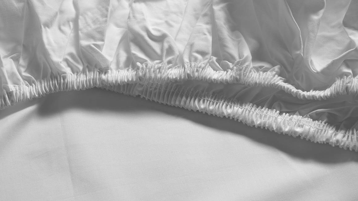 Snoozing percale katoen hoeslaken