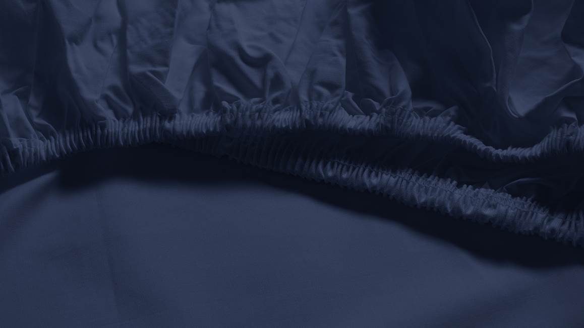 Snoozing percale katoen hoeslaken