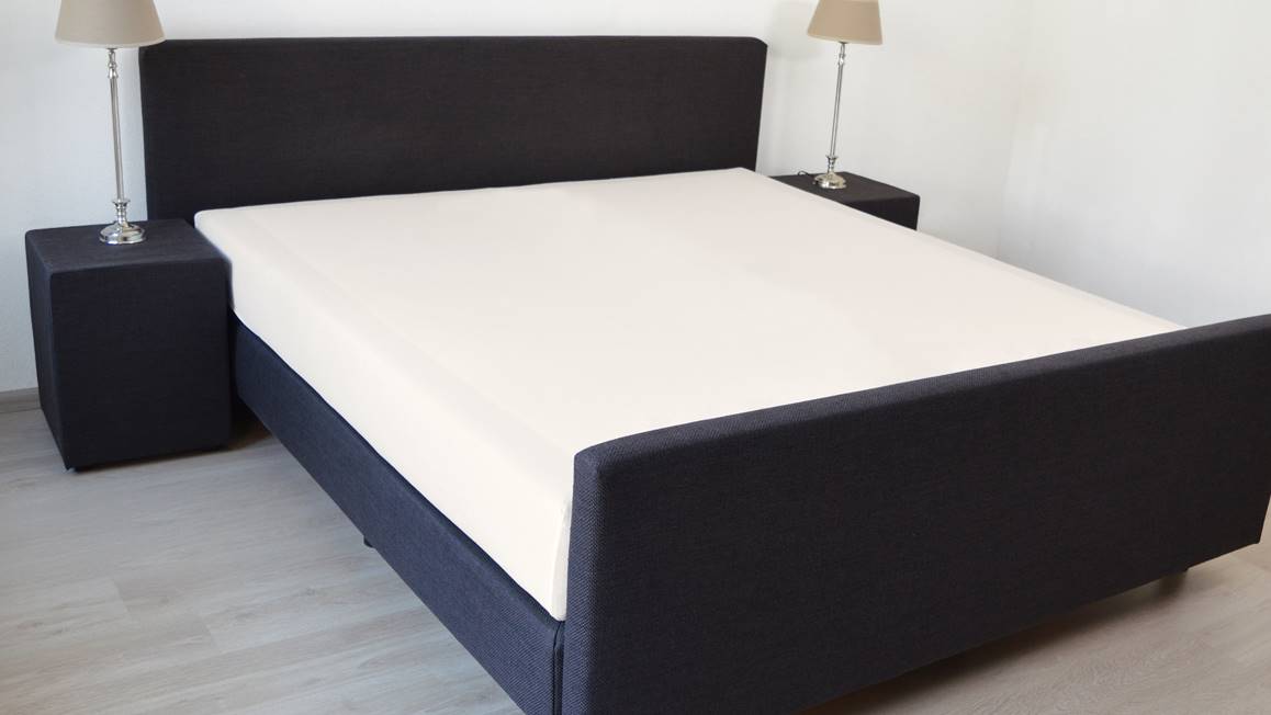 Snoozing percale katoen hoeslaken extra hoog