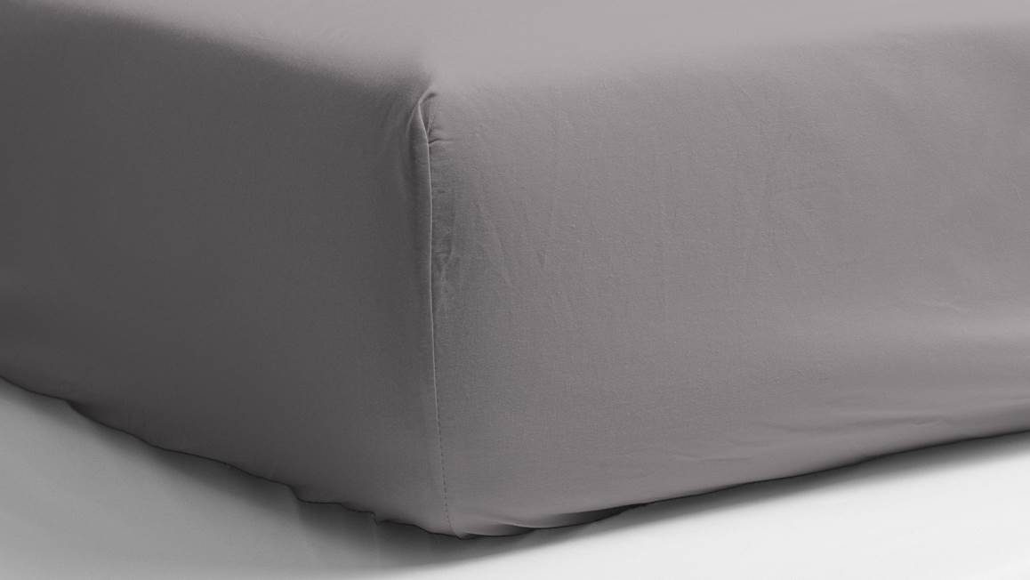 Snoozing percale katoen hoeslaken extra hoog