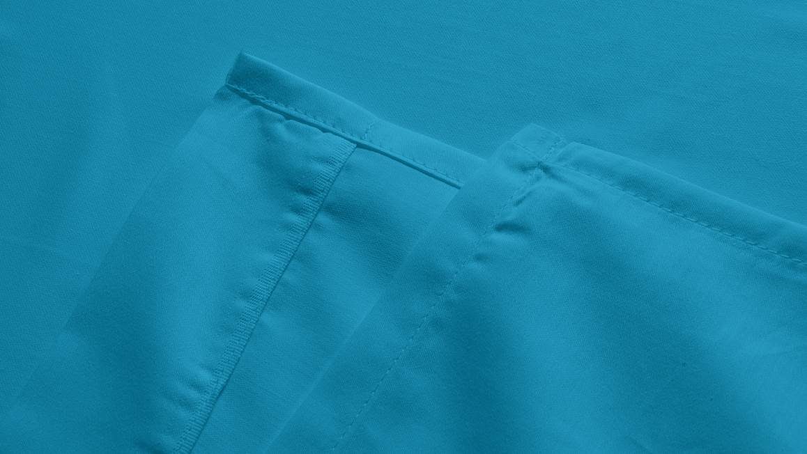 Snoozing katoen-satijn laken