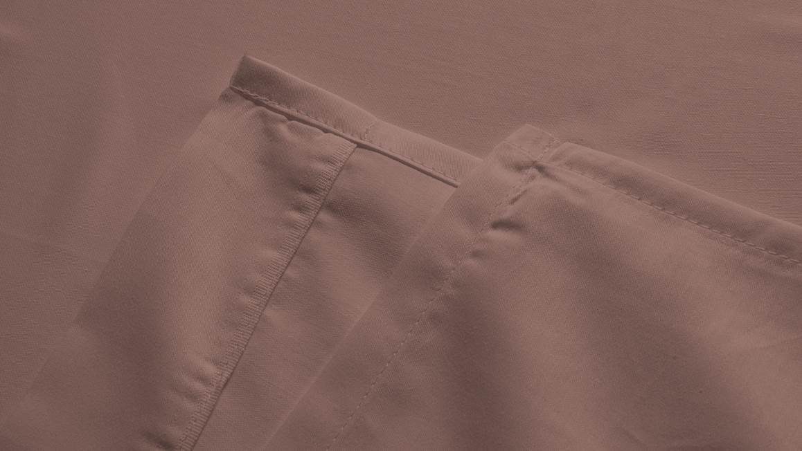 Snoozing katoen-satijn laken