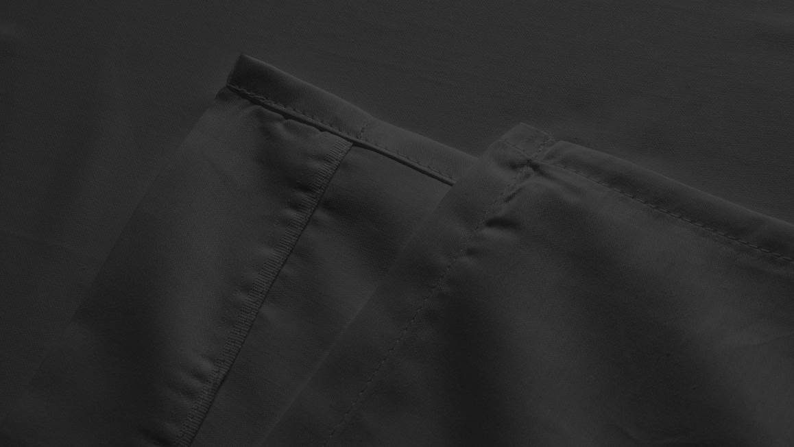 Snoozing katoen-satijn laken