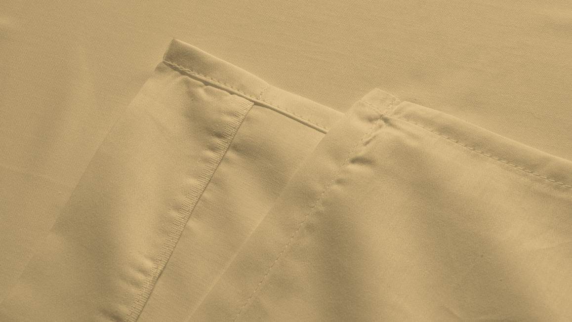 Snoozing katoen-satijn laken