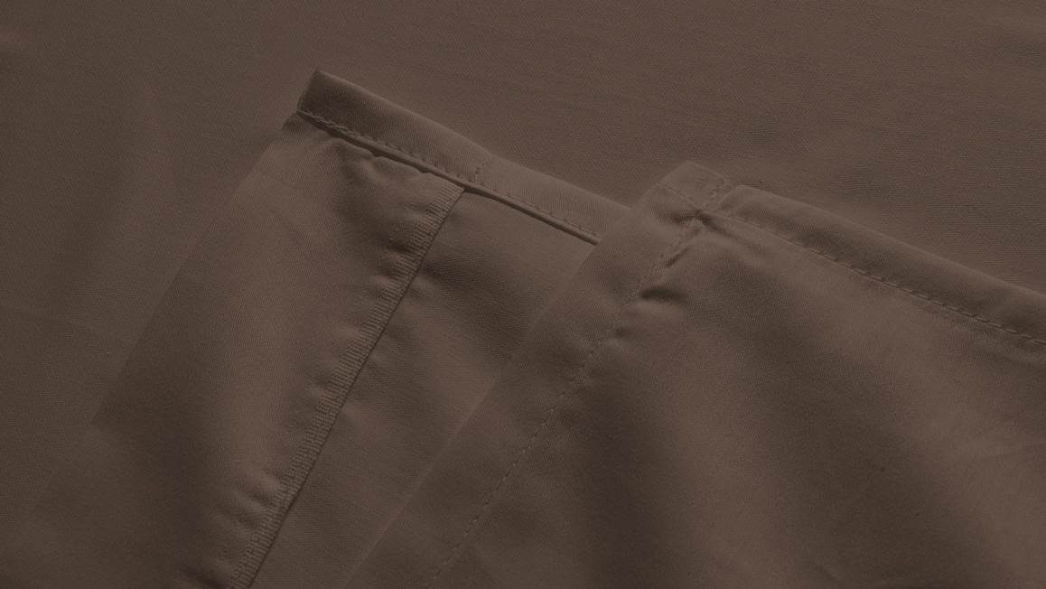 Snoozing katoen-satijn laken