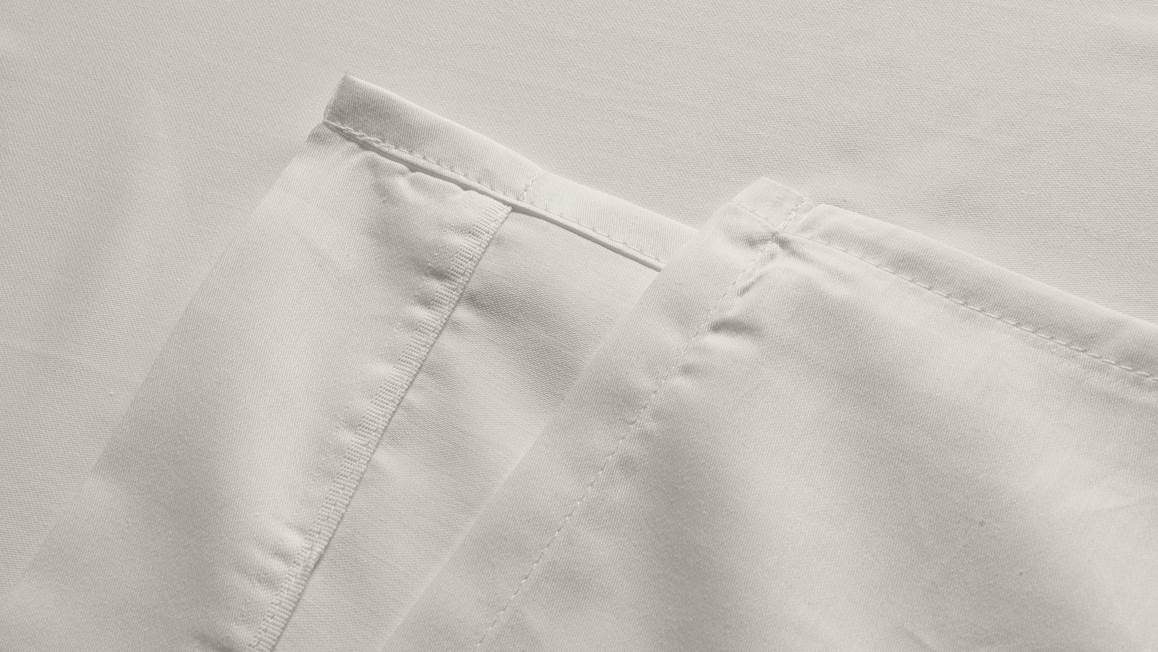 Snoozing katoen-satijn laken