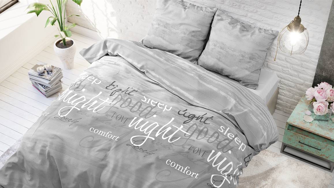 Sleeptime Comfort Night flanel dekbedovertrek