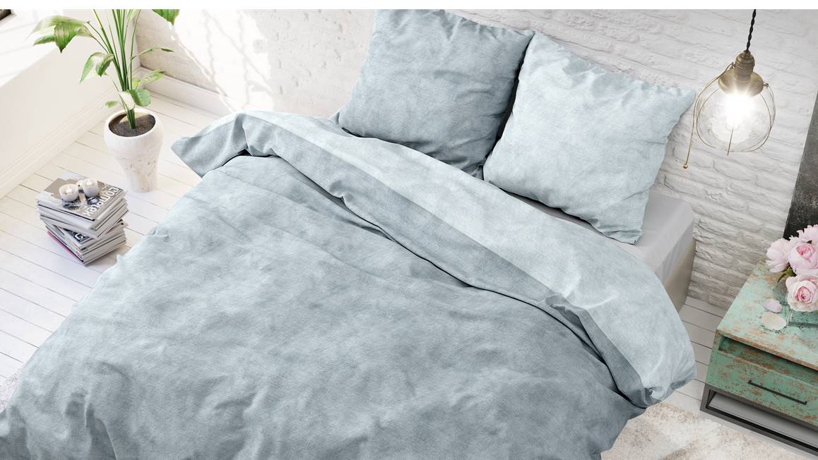 Sleeptime Twin Washed Cotton flanel dekbedovertrek