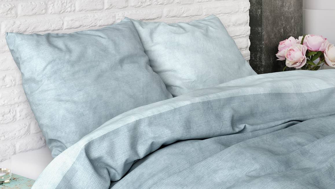 Sleeptime Twin Washed Cotton flanel dekbedovertrek