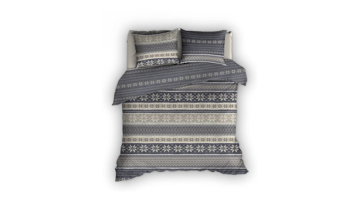 Romanette Jackson flanel dekbedovertrek