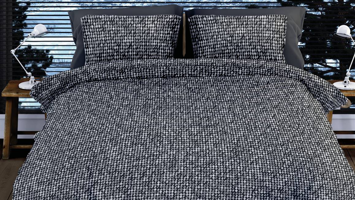 Romanette Pickles flanel dekbedovertrek