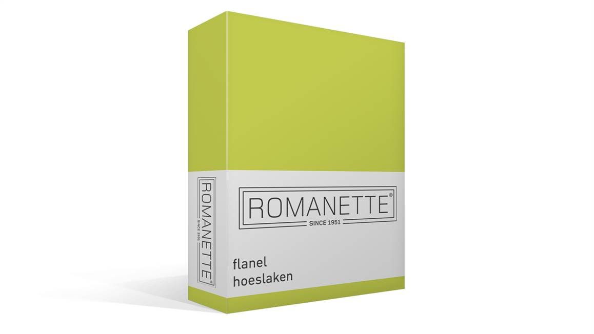 Romanette flanel hoeslaken