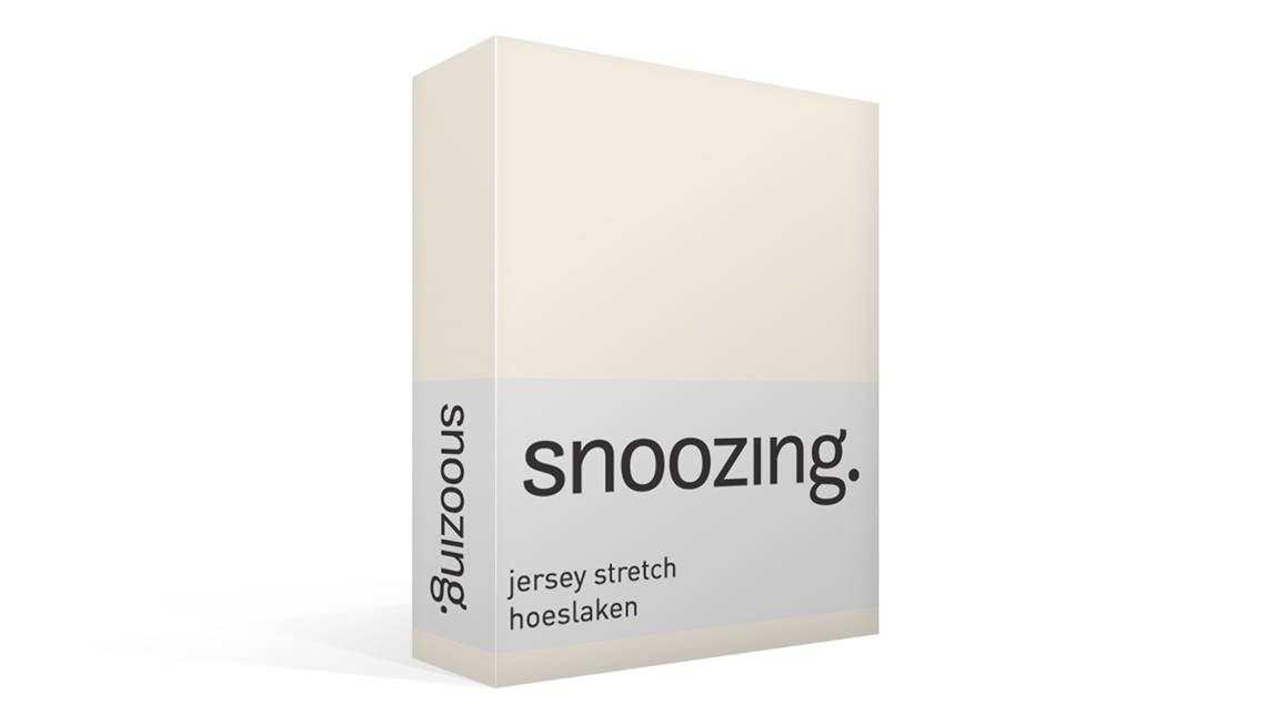 Snoozing jersey stretch hoeslaken