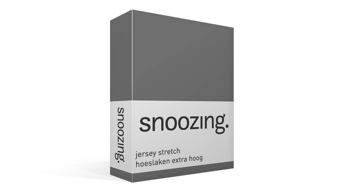 Snoozing jersey stretch hoeslaken extra hoog