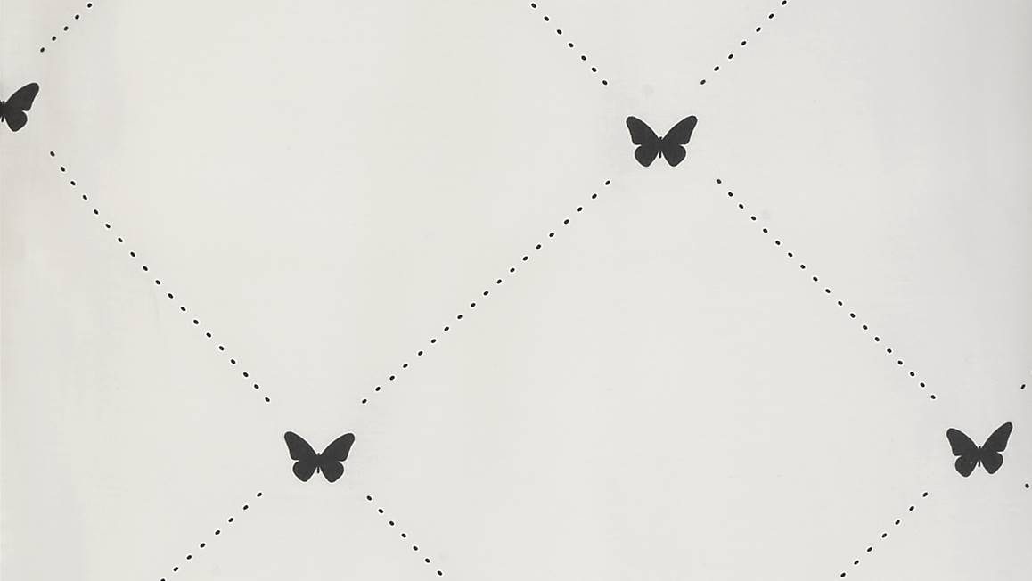 De Witte Lietaer Butterflies dekbedovertrek