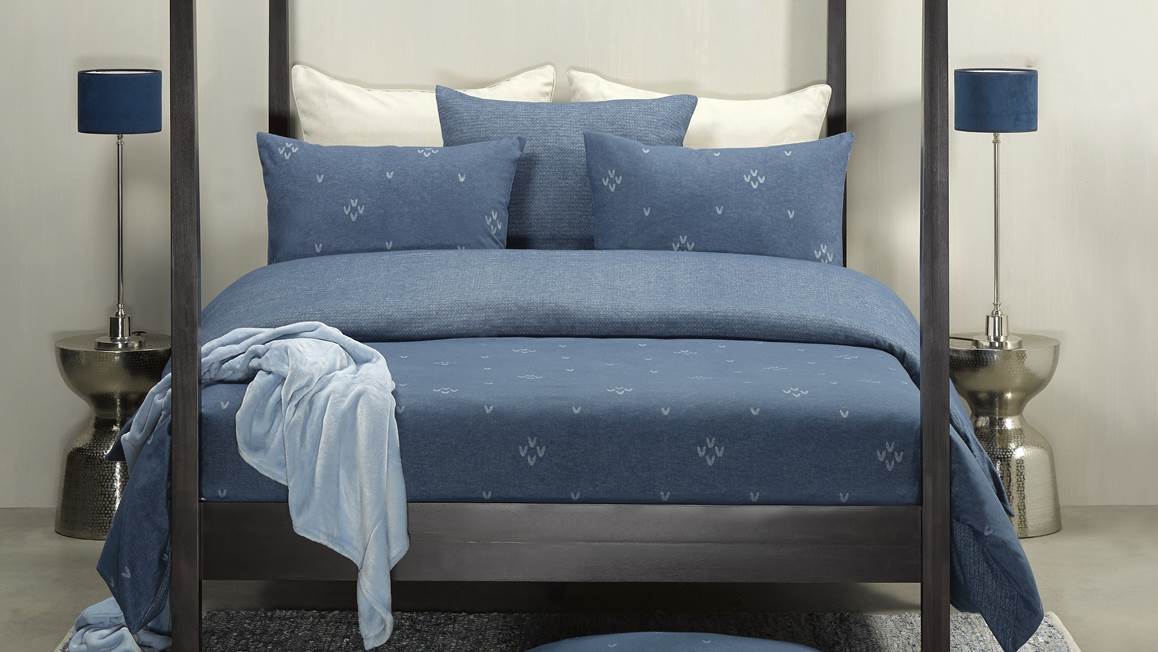 De Witte Lietaer Snow flanel dekbedovertrek