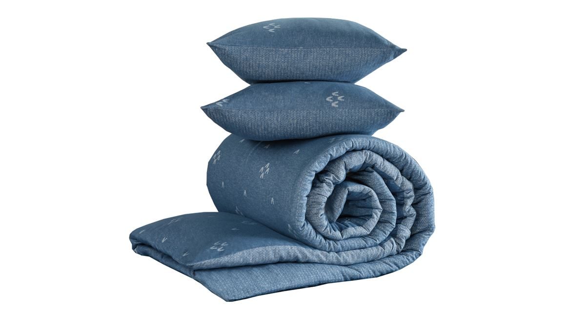 De Witte Lietaer Snow flanel dekbedovertrek