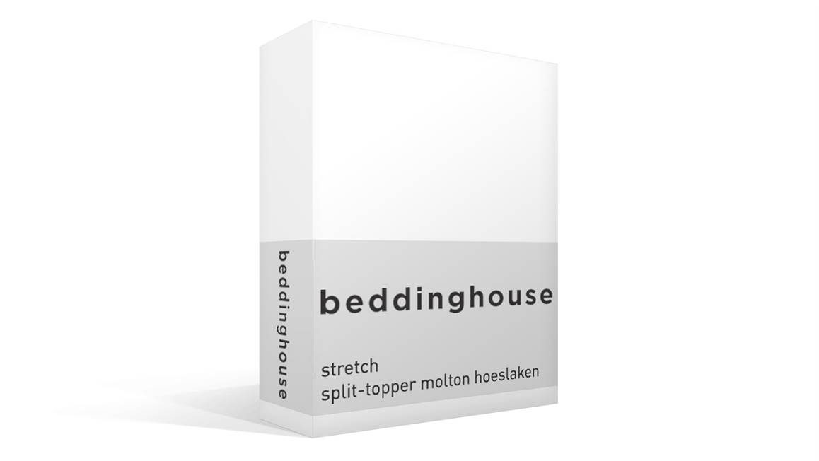 Beddinghouse stretch split-topper molton hoeslaken