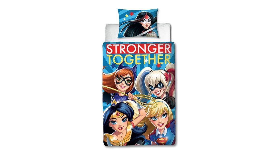DC Superheroes Girls dekbedovertrek 