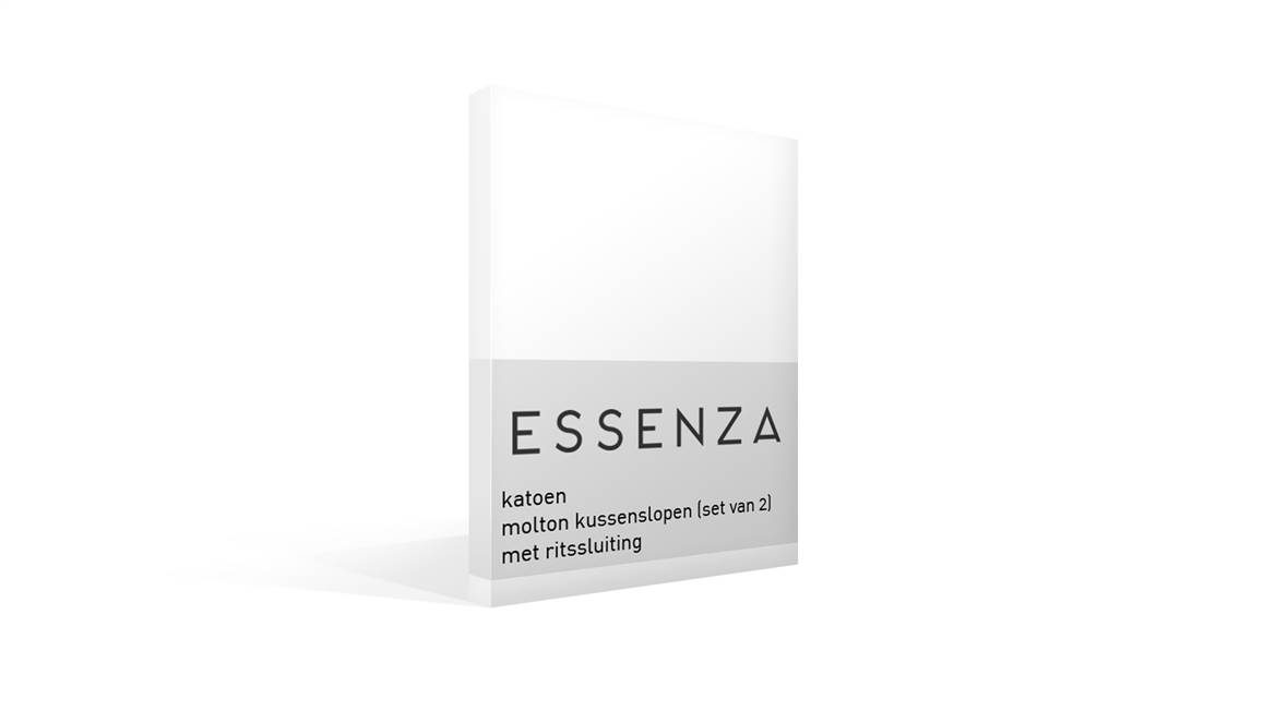 Essenza katoen molton kussensloop (set van 2)
