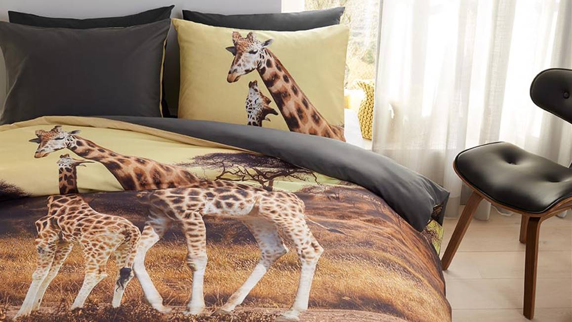 Beddinghouse Masai Giraffe dekbedovertrek