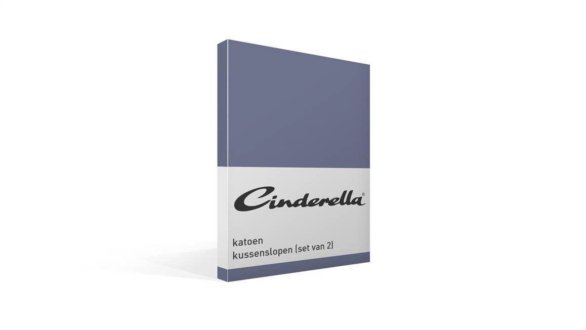Cinderella katoen kussenslopen (set van 2)