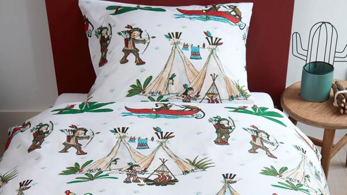 Beddinghouse Kids Wigwam dekbedovertrek