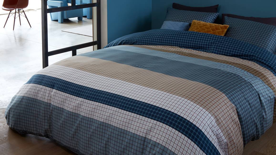 Beddinghouse Grid Stripe dekbedovertrek 