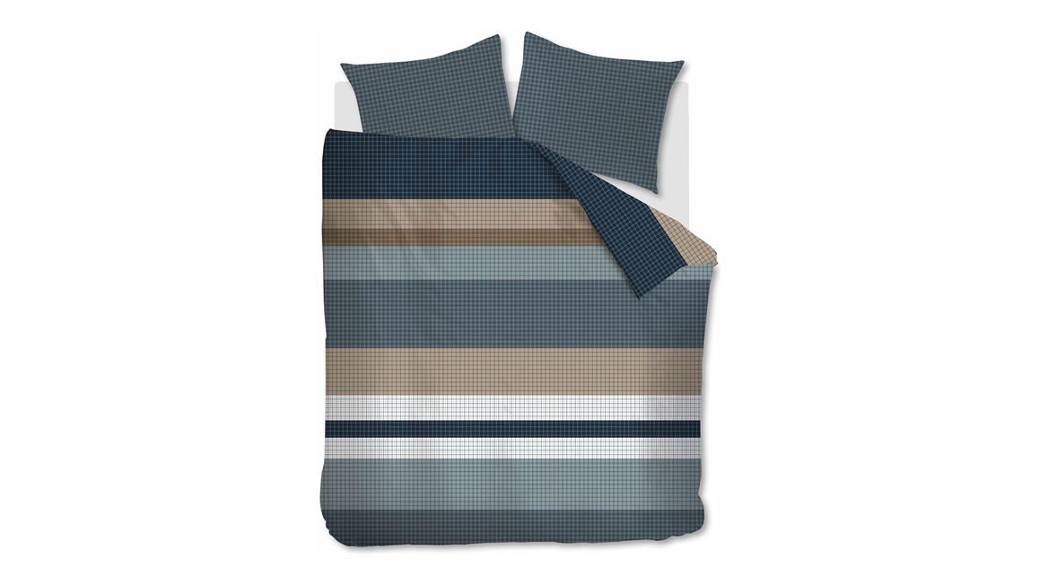 Beddinghouse Grid Stripe dekbedovertrek 
