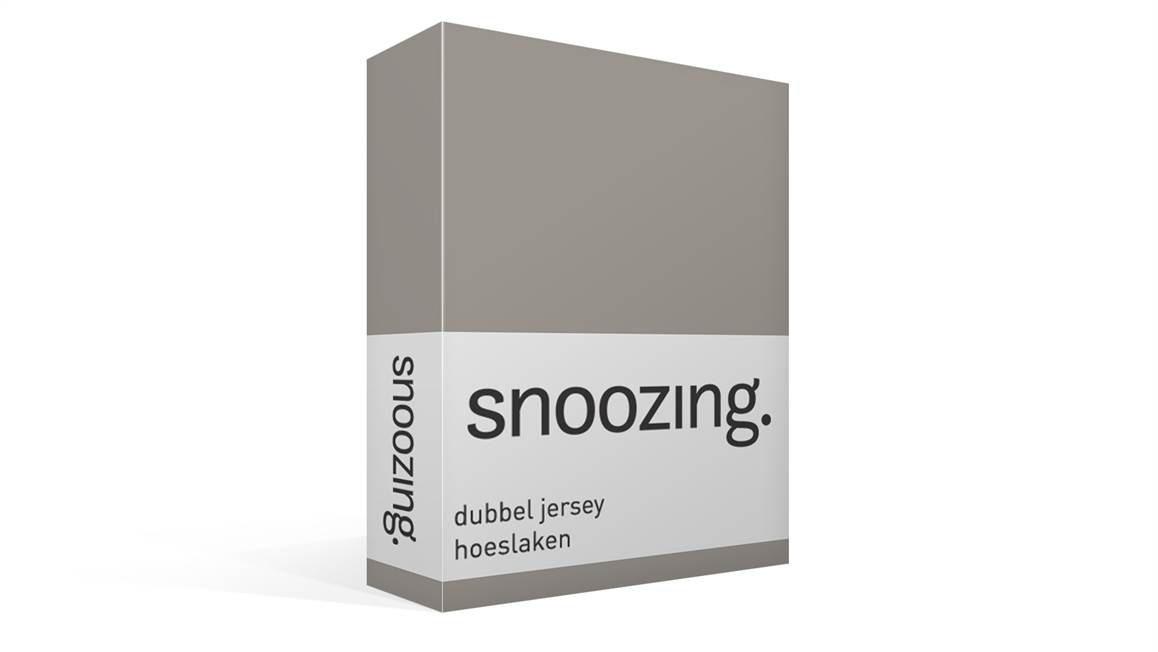 Snoozing dubbel jersey hoeslaken
