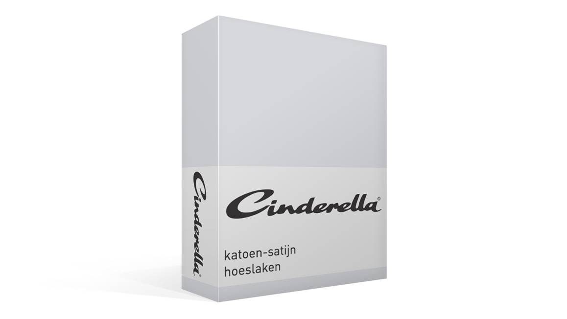 Cinderella katoen-satijn hoeslaken