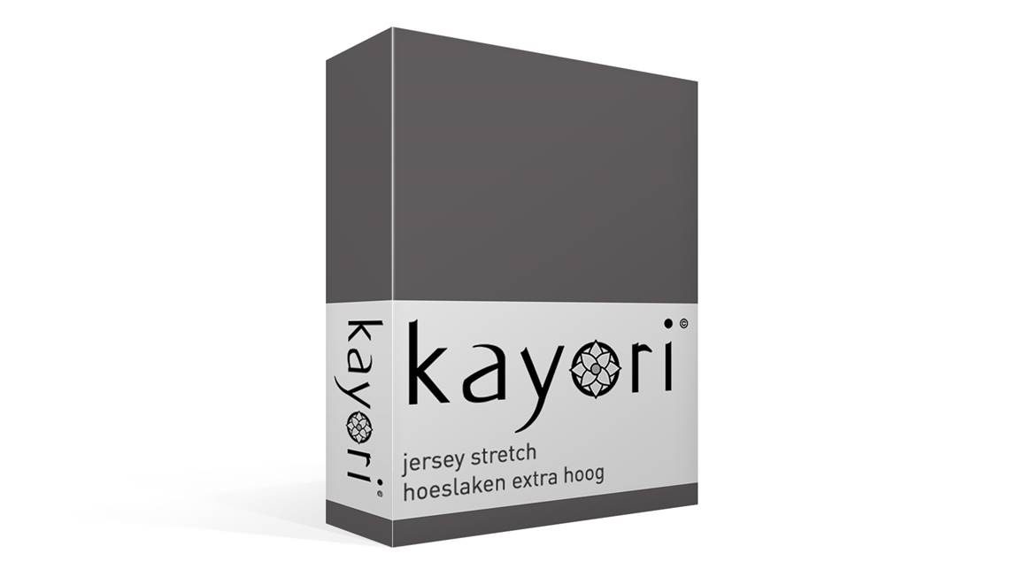 Kayori Shizu jersey stretch hoeslaken extra hoog