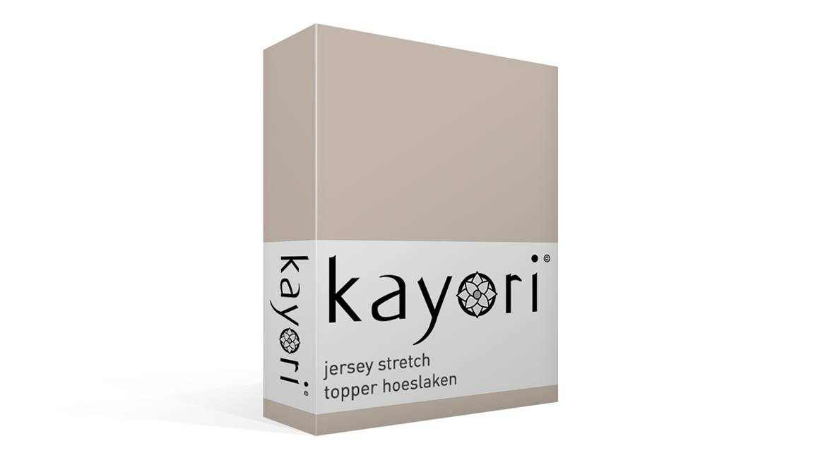 Kayori Shizu jersey stretch topper hoeslaken