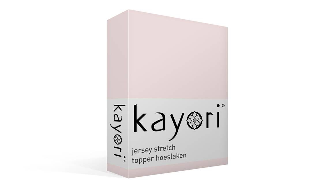 Kayori Shizu jersey stretch topper hoeslaken
