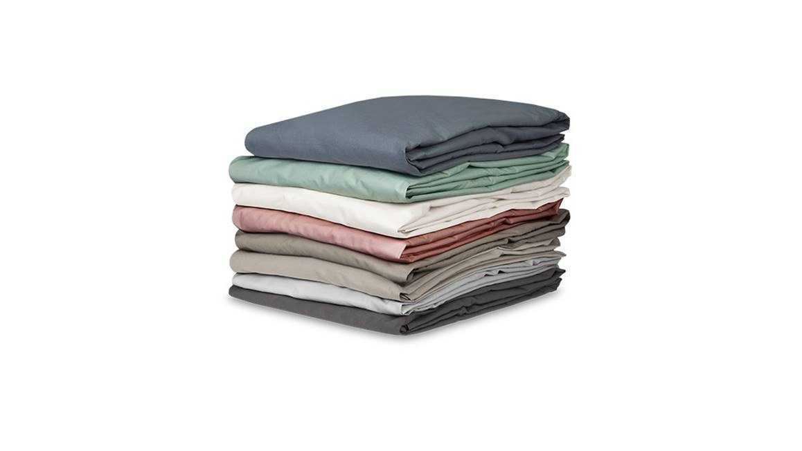 Kayori Shizu percale katoen split-topper hoeslaken