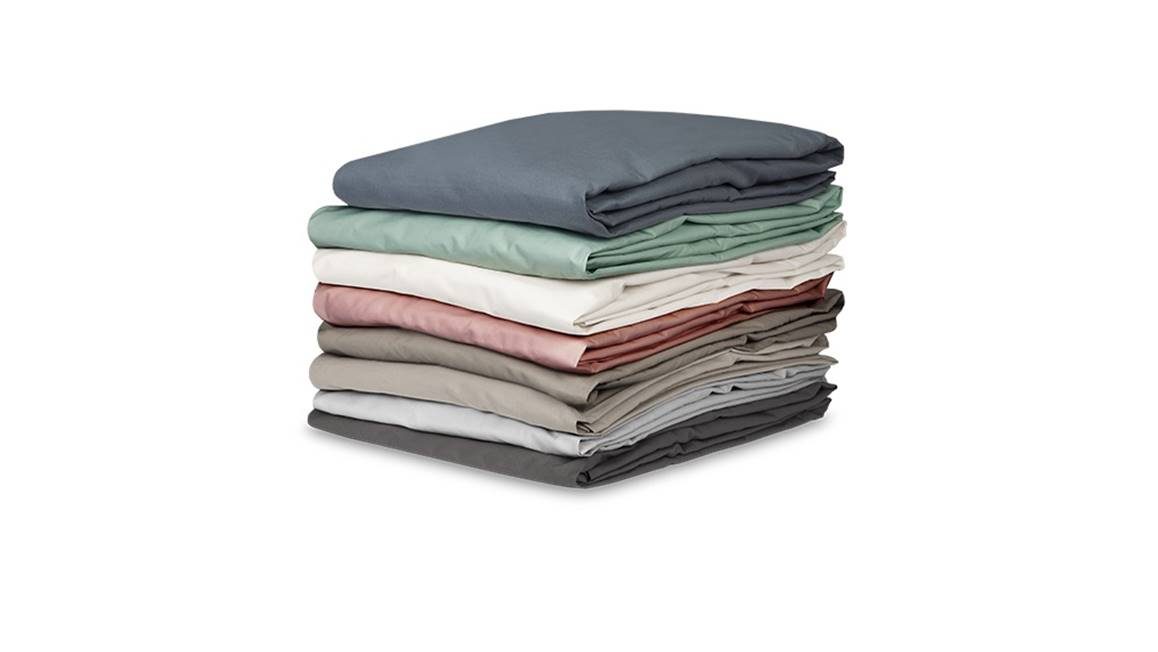 Kayori Shizu percale katoen topper hoeslaken