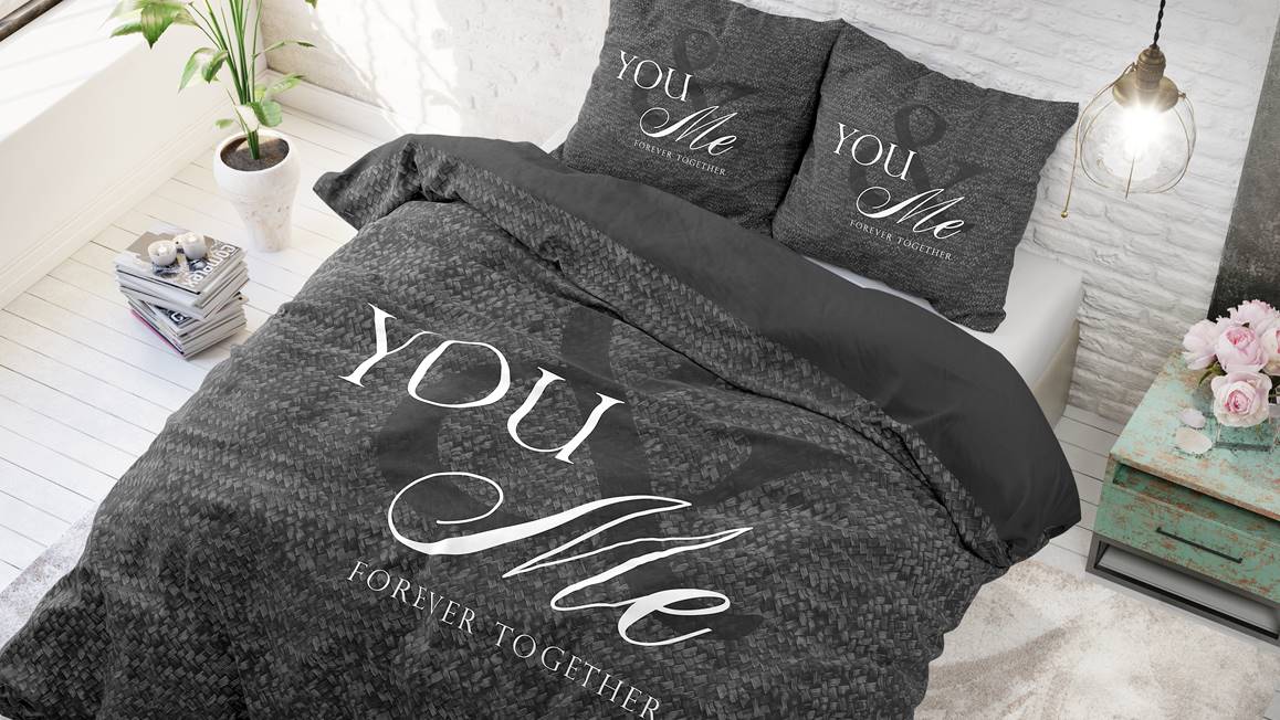 Dreamhouse Love for you and me dekbedovertrek