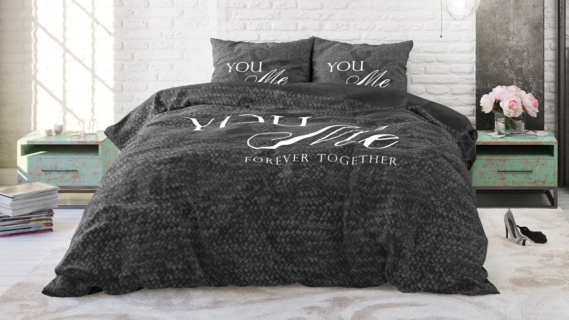 Dreamhouse Love for you and me dekbedovertrek
