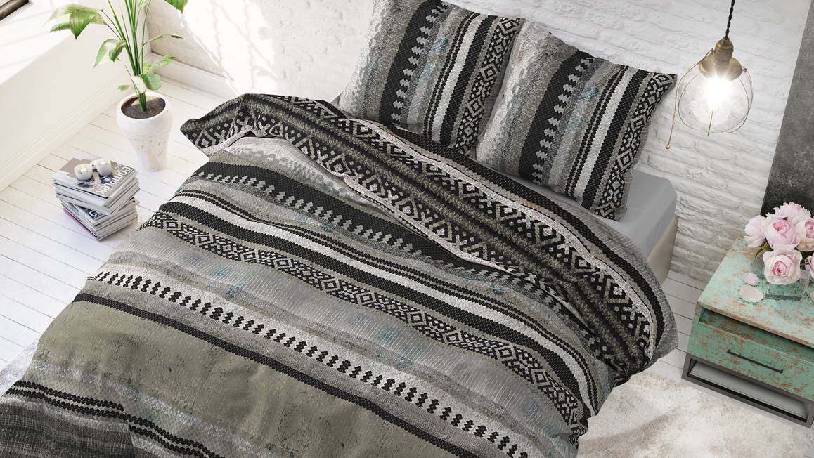 Dreamhouse Urban Stripe dekbedovertrek