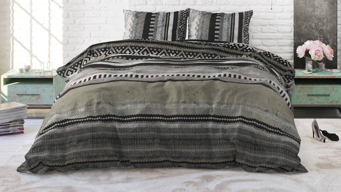 Dreamhouse Urban Stripe dekbedovertrek