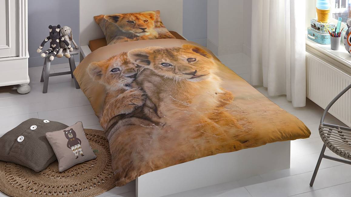 Good Morning Baby Lion dekbedovertrek