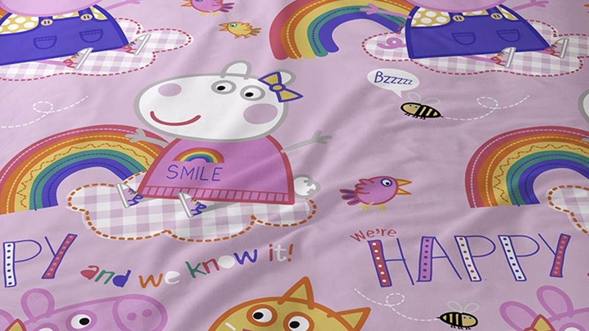Peppa Pig dekbedovertrek