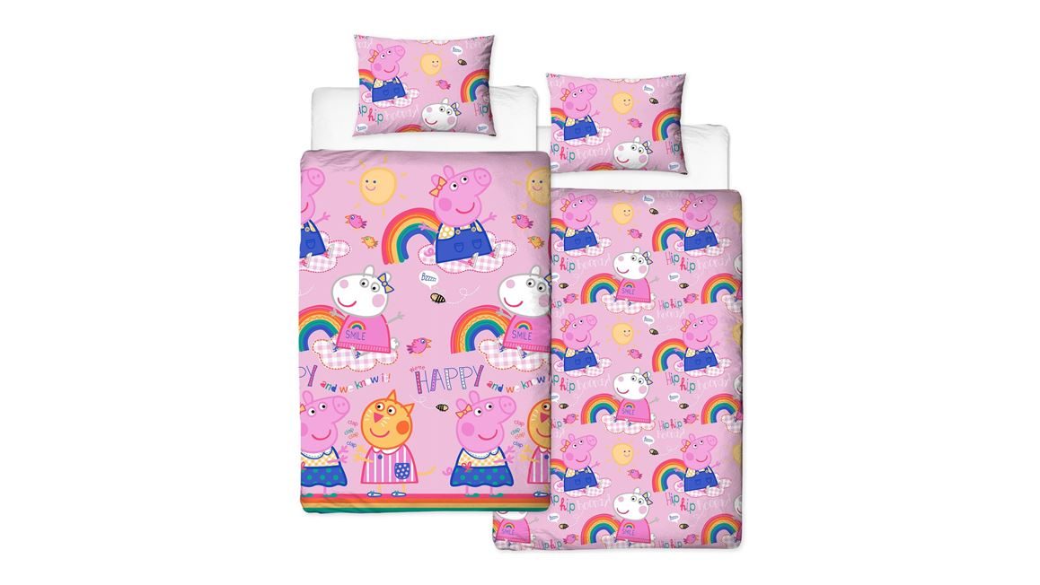 Peppa Pig dekbedovertrek